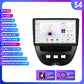 Peugeot 107 Toyota Aygo Citroen C1 9" Android 14 Carplay Android auto wireless wifi bt gps 4g  AUTMH3FI