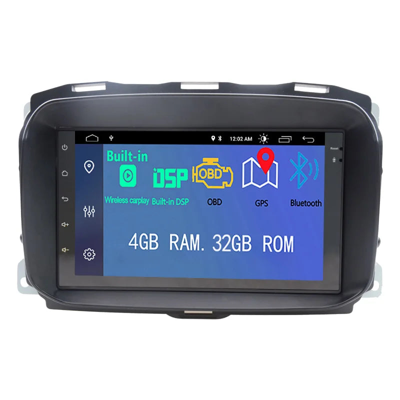 ALFA ROMEO GIULIETTA  2013-2020 7" 4/32 GB Octacore  Android 13  Wireless  Carplay and Android Autogps wifi BT USB AUTMARLFM2