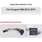 Peugeot 408 2014-2019 9,7" Android 14 Carplay Android auto wireless wifi bt gps 4g  AUTMNIEC