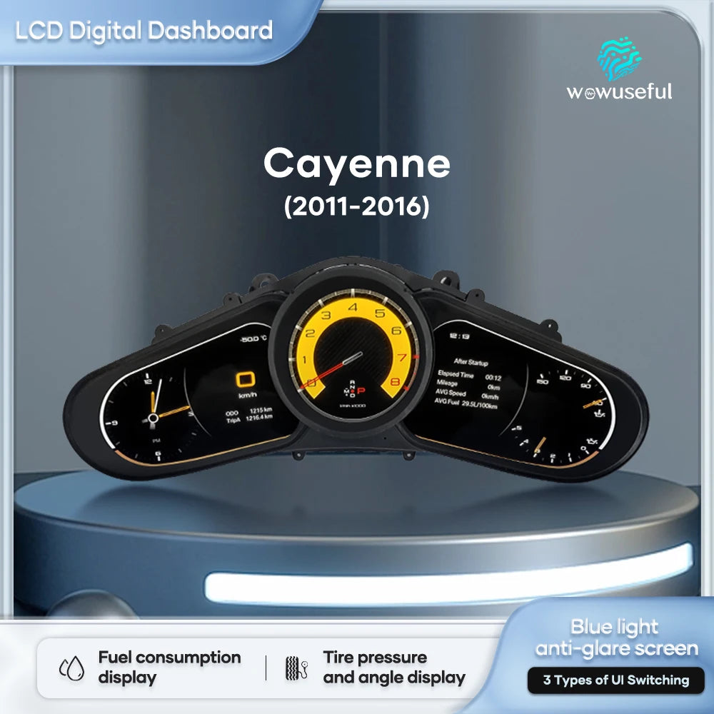 Porsche Cayenne Paramera 2011-2016 12.3 '' Lcd Cruscotto Digitale AUTMPSQCP