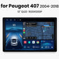 Peugeot 407 2004 - 2011 X7 MAX 13.1“ 2K AI Voice Wireless CarPlay Android Auto Car Radio RDS WIFI BT GPS  Multimedia autoradio AUTMPG40713