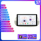 FIAT 500 2007-2015 9" Android 14 Carplay Android auto wireless wifi bt gps 4g AUTMMD9W
