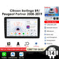 Citroen Berlingo 2 B9 / Peugeot Partner 2008-2019 9" Android 14 Carplay Android auto wireless wifi bt gps 4g  AUTM8CQ4