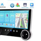 Autoradio 2Din 4+64G/6+128G Quadcore Lettore multimediale da 10,1'' con doppia manopola WIFI Carplay Android Auto Navigazione GPS AUTMUNICXZ
