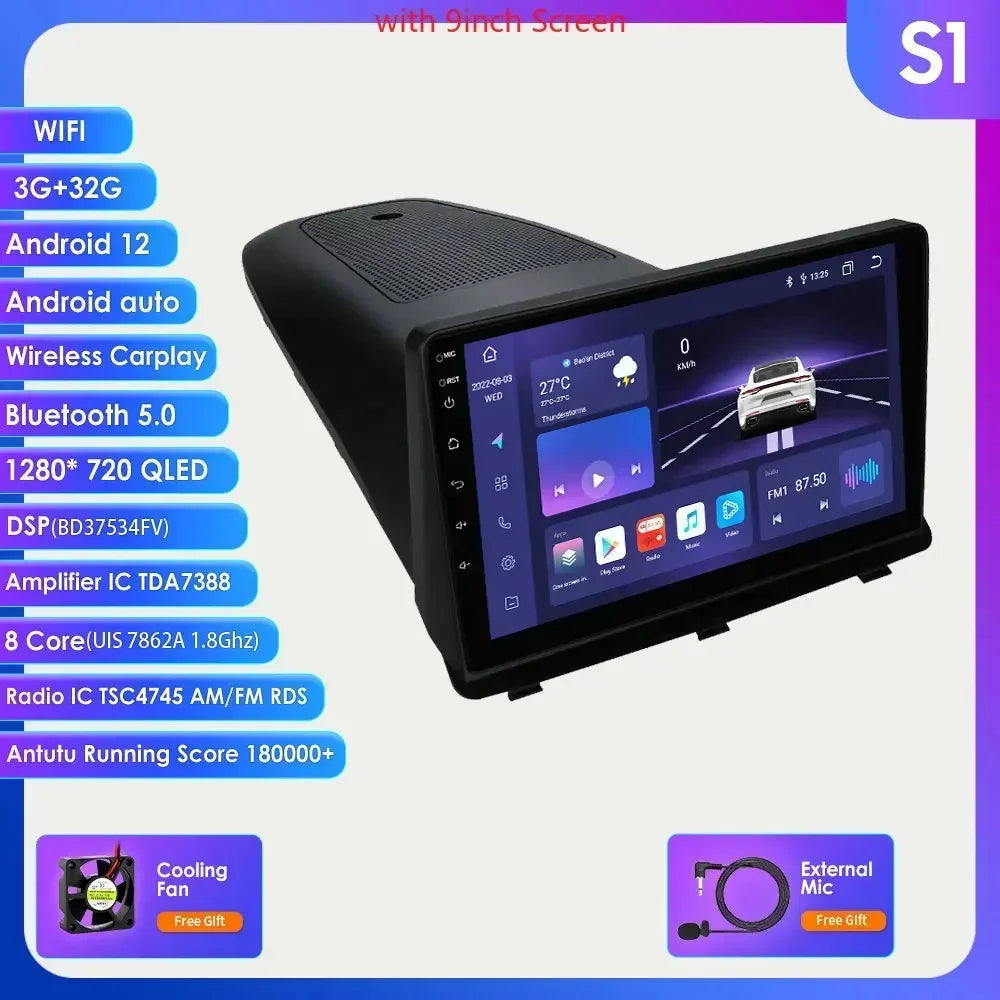 Opel Antara 1 2006 - 2017 9" / 10,33" Android 14 Carplay Android auto wireless wifi bt gps 4g  AUTMZFAO