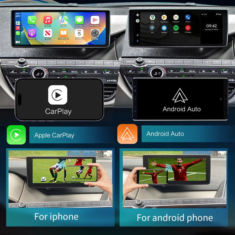 BMW i3 I01 NBT/EVO System 2013-2020 Wireless CarPlay Android Auto Mirror Link AirPlay GPS AUTMBMWI3