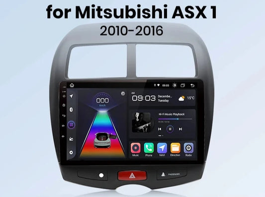 Mitsubishi ASX 1 2010 - 2016  Radio rds GPS WIFI BT wireless CarPlay Android Auto  intelligent systems AUTMASX1SM