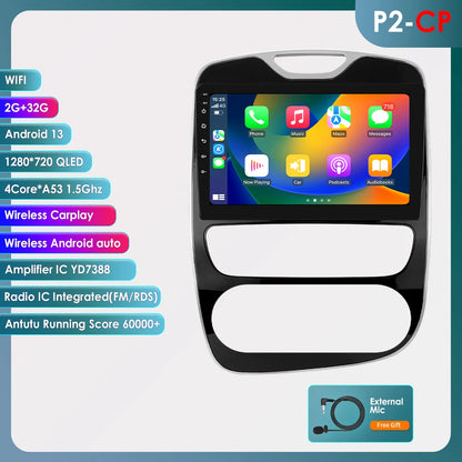 Renault Clio 4 2012-2019 10,1" / 10,33"  Android 14 Carplay Android auto wireless wifi bt gps 4g  AUTMXIAG