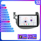 HONDA FIT JAZZ 2007-2013 9" Android 14 Carplay Android auto wireless wifi bt gps 4g  AUTMJZFHD