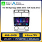 KIA Sportage 2005-2010 9" Android 14 Carplay Android auto wireless wifi bt gps 4g AUTMVR4R