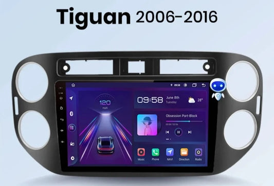 Volkswagen Tiguan  2006-2016  Android Auto Carplay Radio RDS WIFI GPS BT  Car Multimedia  autoradio AUTMVWTIG9