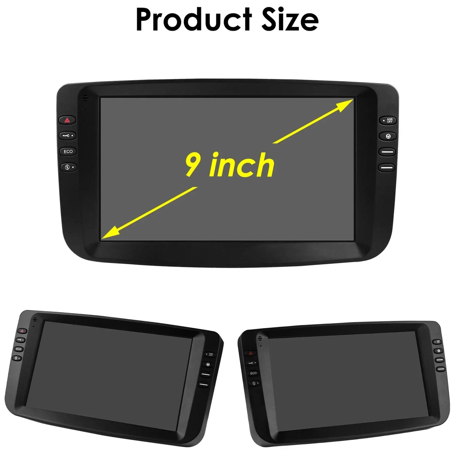 Fiat Punto EVO 2009-2015 9" Android 14 Carplay Android auto wireless wifi bt gps 4g  AUTM0FBN