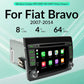 Fiat Bravo 2007 -2014 4GB 64GB Wireless Carplay 7" Android 12 Car DVD Player  DSP IPS GPS Navigation RDS AUTMFTBVR1