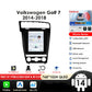 Volkswagen Golf 7 2014 -2018 9,7" Android 14 Carplay Android auto wireless wifi bt gps 4g  AUTM7VKQ
