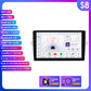 Toyota Corolla Verso 2010-2018 9" Android 14 Carplay Android auto wireless wifi bt gps 4g  AUTM348A