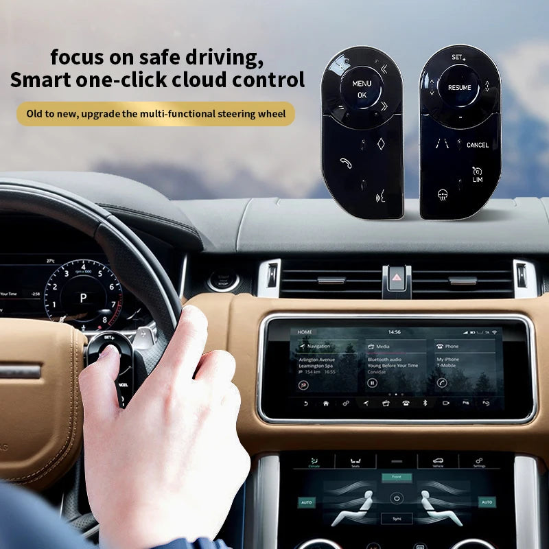 Pulsanti di controllo del volante touch per  Ranger Rover Sport L494/Discovery 5 LR5/Ranger Rover Vogue L405, conserva le funzioni  di serie  AUTMPSNTRR