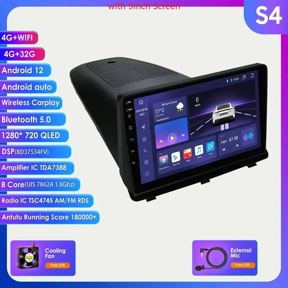 Opel Antara 1 2006 - 2017 9" / 10,33" Android 14 Carplay Android auto wireless wifi bt gps 4g  AUTMZFAO