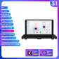 Volvo XC90 2004 - 2014 9" Android 14 Carplay Android auto wireless wifi bt gps 4g  AUTM3LED