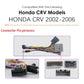 Honda CR-V   2001 - 2006 Android 14 9" Carplay Android auto wireless wifi bt gps 4g RDS AUTMDCRV1