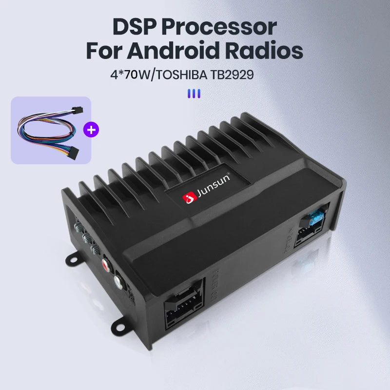 DSP 4x47 Watt  Amplificatore di Potenza Processore Audio Bassi Alti  Speciale Dedicata A Migliorare la Qualità del Suono Subwoofer Audio AUTMDSPP1