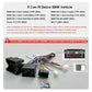 BMW E46 M3 Rover 75 Coupe 318/320/325/330/335 7" Android 14 Carplay Android auto wireless wifi bt gps 4g AUTMV3CK