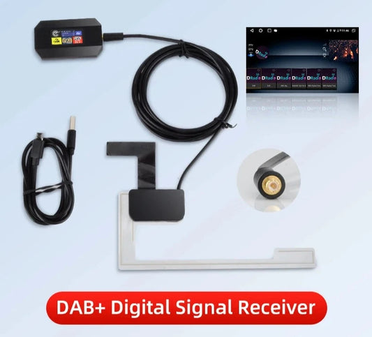 Antenna DAB+ con ricevitore  USB per autoradio AUTMDAB01
