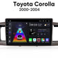 Toyota Corolla E130 E120 2000-2004 9" V1pro AI Voice Carplay Android Auto Radio RDS WIFI GPS BT 4G Car Multimedia autoradio AUTMTYCLL2