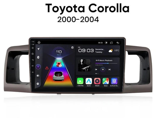Toyota Corolla E130 E120 2000-2004 9" V1pro AI Voice Carplay Android Auto Radio RDS WIFI GPS BT 4G Car Multimedia autoradio AUTMTYCLL2