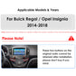 Opel Insignia Buick Regal 2014 - 2018 9,7" Android 14 Carplay Android auto wireless wifi bt gps 4g AUTMAEXF