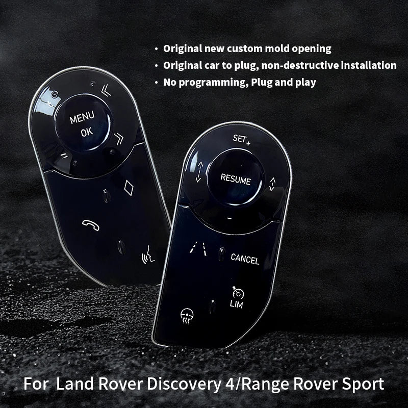 Pulsanti di controllo del volante touch per  Ranger Rover Sport L494/Discovery 5 LR5/Ranger Rover Vogue L405, conserva le funzioni  di serie  AUTMPSNTRR