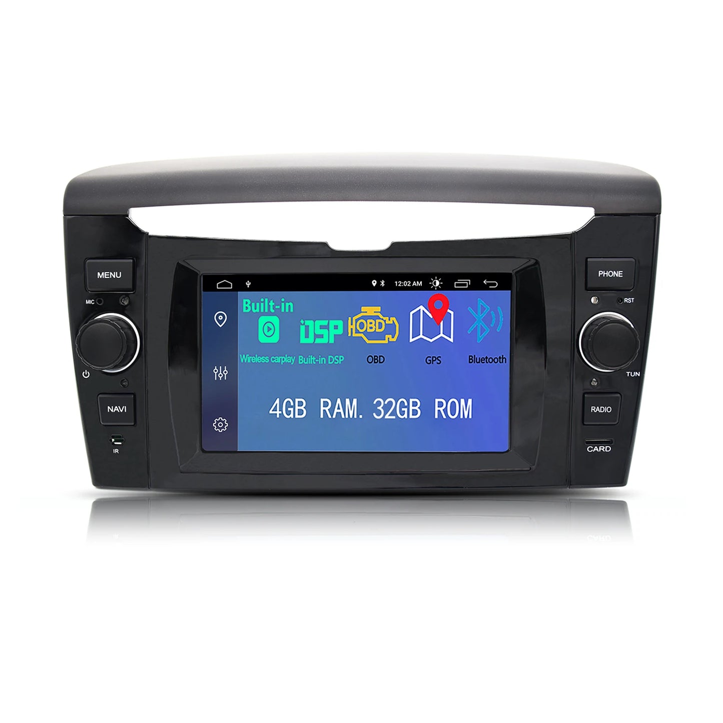 LANCIA YPSILON 2012-2020 Android 13 7" 4/32 GB Octacore wireless  Carplay Android autowifi gps bt usb radio rds  AUTMLLYNV