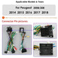 Peugeot 208 2008 Series 2012-2018 9" Android 14 Carplay Android auto wireless wifi bt gps 4g  AUTM0LAH