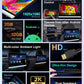 13.3 ''Poggiatesta Android Car TV  Monitor1920 * 1080P FHD IPS Touch screen  Quad Core 2 + 32GB con HDMI IN OUT AV IN HM136AC