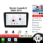 Skoda Superb 2 B6 2008 - 2015 9" Android 14 Carplay Android auto wireless wifi bt gps 4g  AUTMEW7F