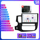 Mitsubishi Outlander 3 GF0W GG0W Xl 10,1" / 10,33" Android 14 Carplay Android auto wireless wifi bt gps 4g  AUTMQMHH