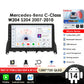 Mercedes Benz C-Class W204 S204 2007 - 2010 9" Android 14 Carplay Android auto wireless wifi bt gps 4g AUTMJ8L7