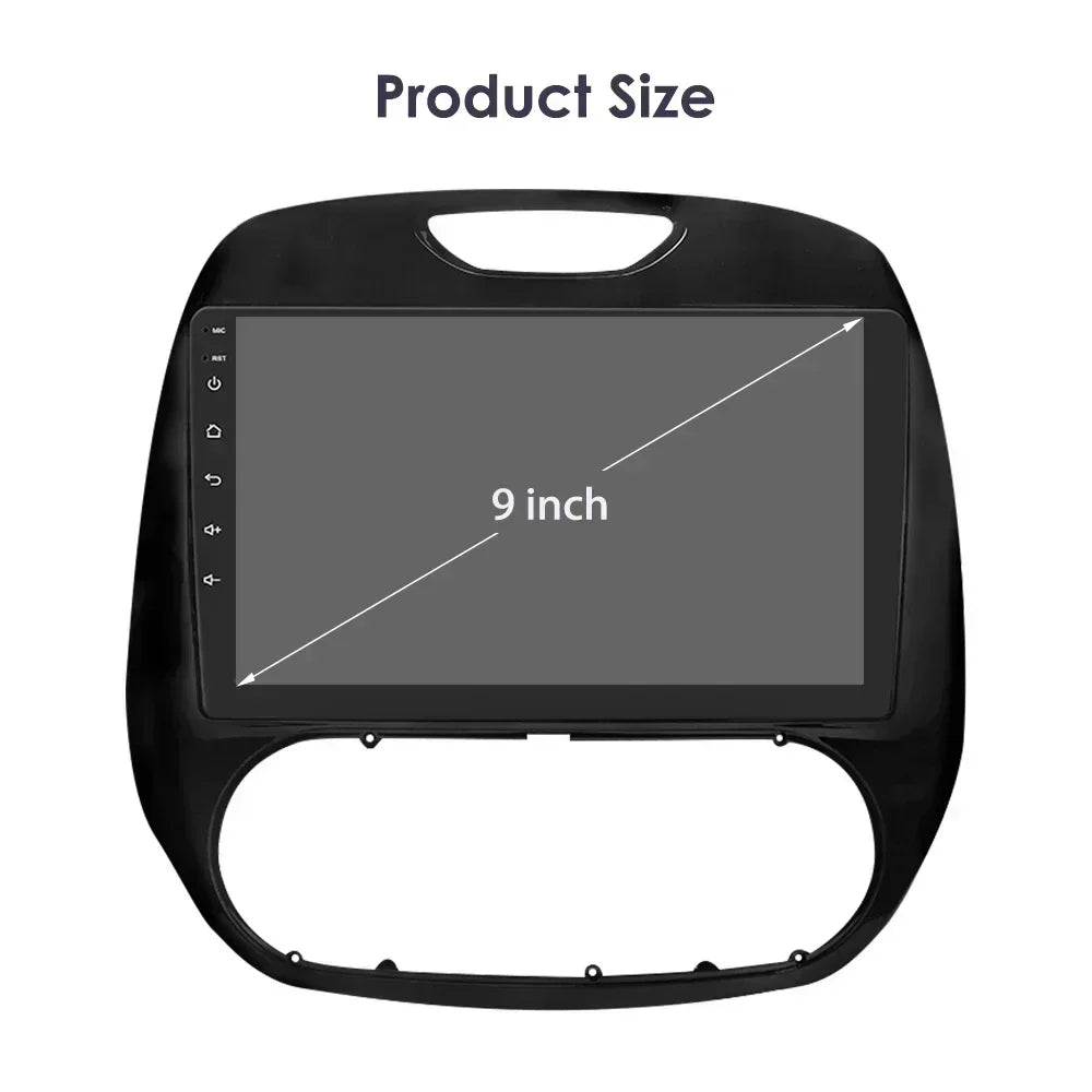 Renault Kaptur Captur 2016-2019 9" Android 14 Carplay Android auto wireless wifi bt gps 4g  AUTMG9L6