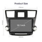Toyota Highlander Kluger 2 XU40 2007 - 2013  9" Android 14 Carplay Android auto wireless wifi bt gps 4g   AUTMHIGTY