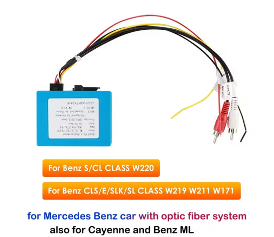 Decoder fibra ottica Porsche Cayenne/Mercedes AUTMDCDFOB2
