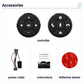 comandi volante  wireless universale per Android Autoradio 8 funzioni con luce a LED AUTMRMVB2