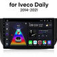 Iveco Daily 2014 -2021 AI Voice Carplay Android Auto Radio RDS WIFI GPS BT 4G Car Multimedia AUTMIVCDALY