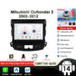 Peugeot 4007  Mitsubishi Outlander 2  Citroen C-Crosser 9" Android 14 Carplay Android auto wireless wifi bt gps 4g AUTMS5Y3