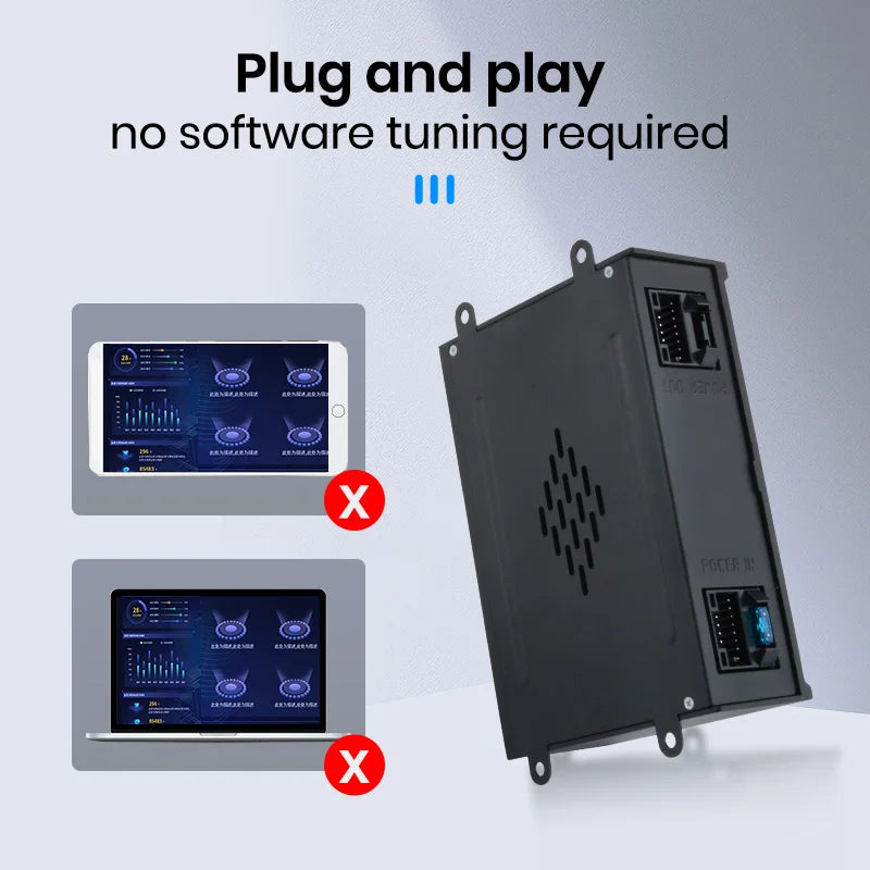 DSP 4x47 Watt  Amplificatore di Potenza Processore Audio Bassi Alti  Speciale Dedicata A Migliorare la Qualità del Suono Subwoofer Audio AUTMDSPP1