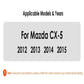 Mazda CX5 CX-5 CX 5 2012 - 2015 9" Android 14 Carplay Android auto wireless wifi bt gps 4g  AUTMAPJJ