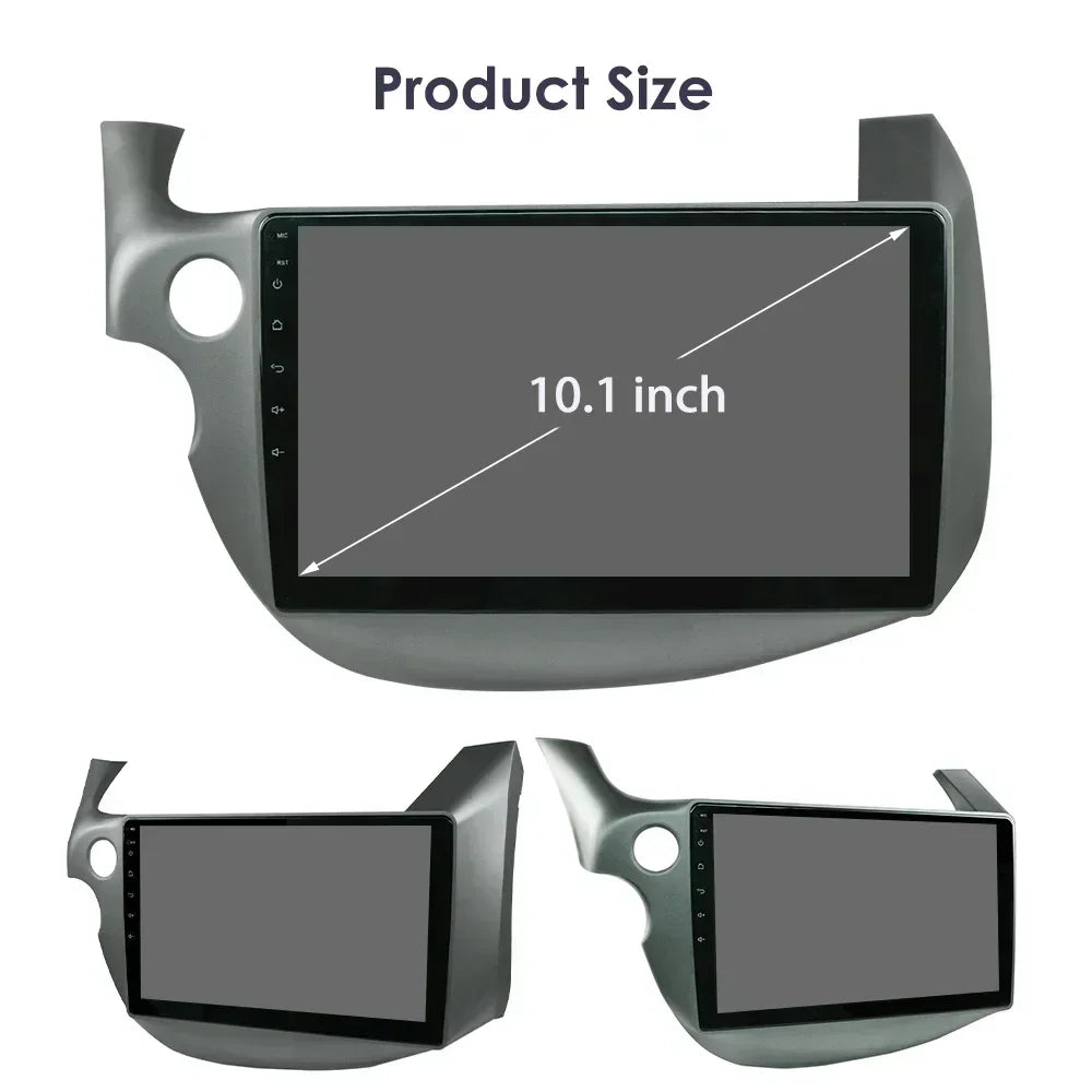 HONDA FIT JAZZ 2007-2013 9" Android 14 Carplay Android auto wireless wifi bt gps 4g  AUTMJZFHD