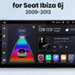 Seat Ibiza 6j 2009-2013 9" Wireless CarPlay Android Auto wifi GPS bluetooth usb radio rds  Systems Smart Car Radio AUTMSETBZ9