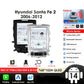 Hyundai Santa Fe 2 2006-2012 9,7" Android 14 Carplay Android auto wireless wifi bt gps 4g AUTM19VI
