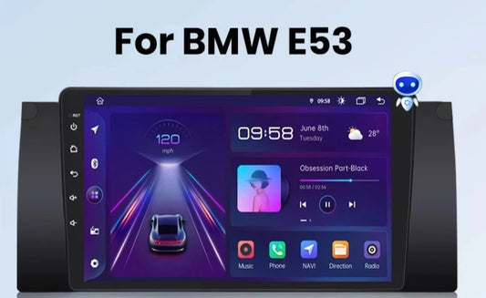 BMW E53 V1 Plus AI Voice Carplay Android Auto Radio RDS WIFI GPS BT  4G Car Multimedia autoradio AUTMBMWE53