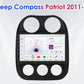 Jeep Compass Patriot 2011 - 2017 10.1" 2Din Android 12 Auto Car Radio  Navi GPS RDS DSP BT CarPlay  Multimedia AUTMJPCP2