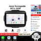 Jeep Renegade 2016-2020 9" Android 14 Carplay Android auto wireless wifi bt gps 4g AUTM7T02